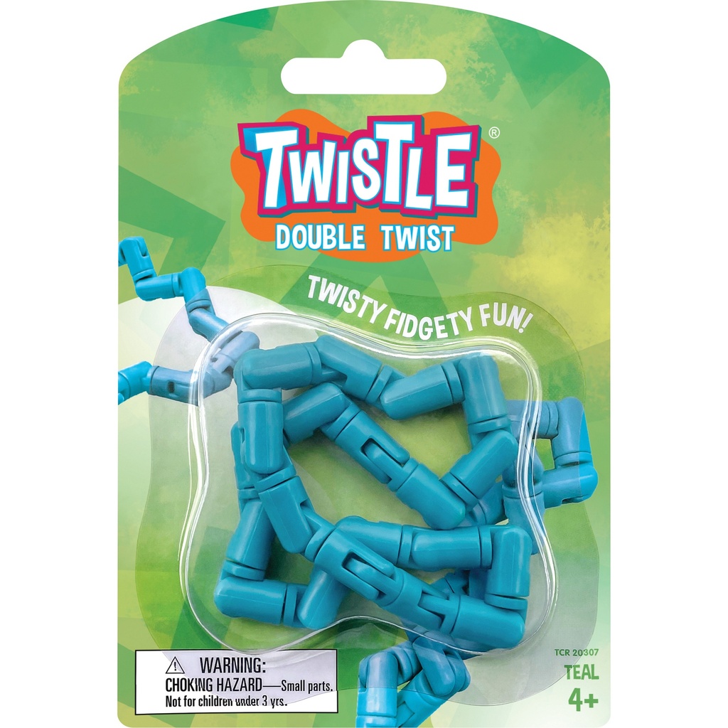 Teal Twistle Double Twist Pack of 3