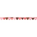 Frosted Heart Cookies Die-Cut Border Trim