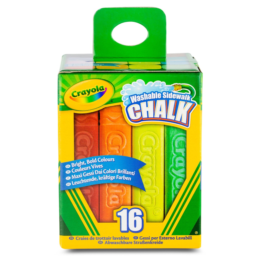 Washable Sidewalk Chalk Pack of 16