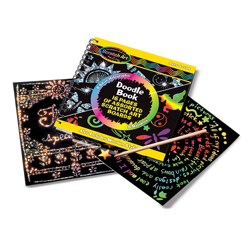 Scratch Art® Doodle Pad Book