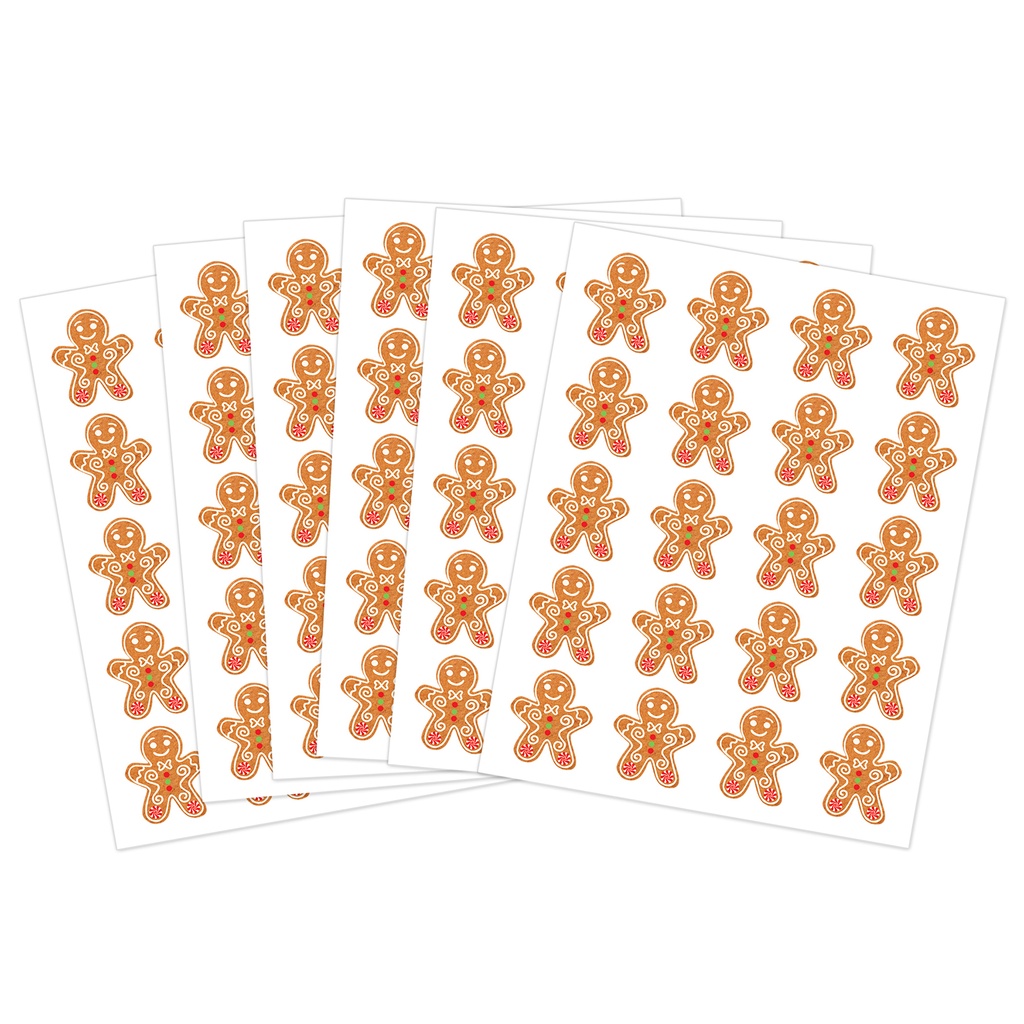 Gingerbread Cookies Stickers