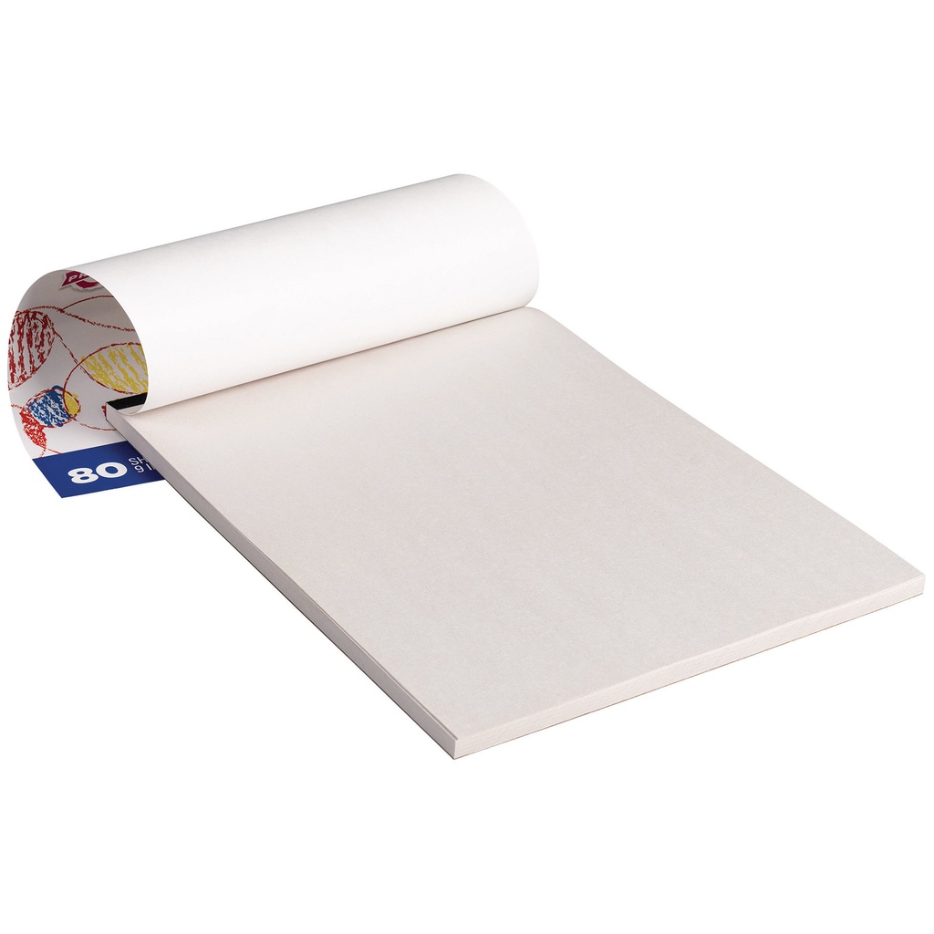 White 9" x 12" Doodle Pad 80 Sheets