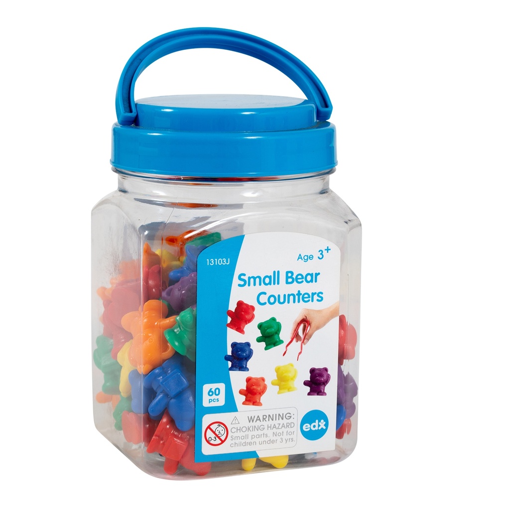 Small Bear Counters Mini Jar Set of 60