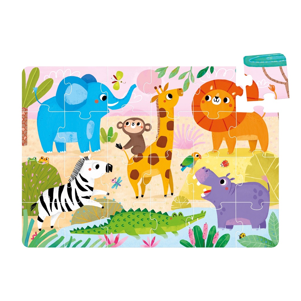 Wild Safari Jumbo Puzzle  