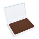 Brown Jumbo Washable Stamp Pad