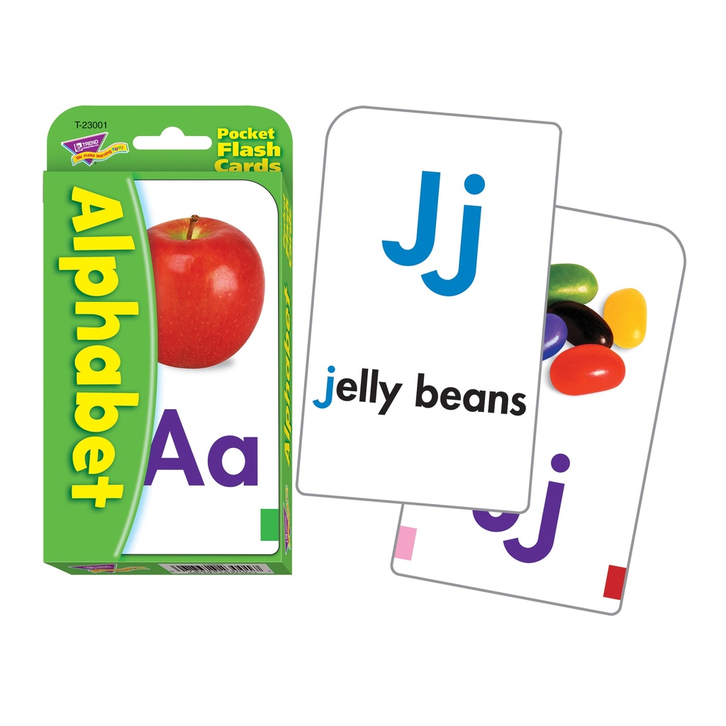 Alphabet Pocket Flash Cards