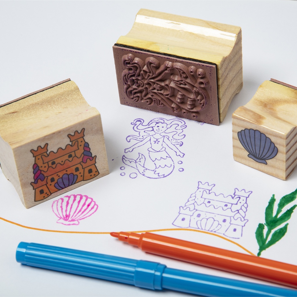 Fairy Tale Deluxe Wooden Stamp Set 