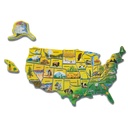 U.S.A. Map Wooden Puzzle