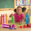 Rainbow Sorting Crayons 56 Pieces