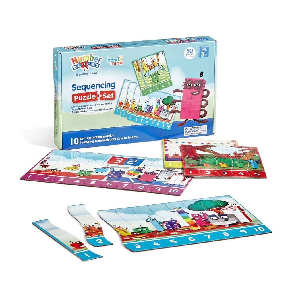 Numberblocks Puzzle Set 3-Pack