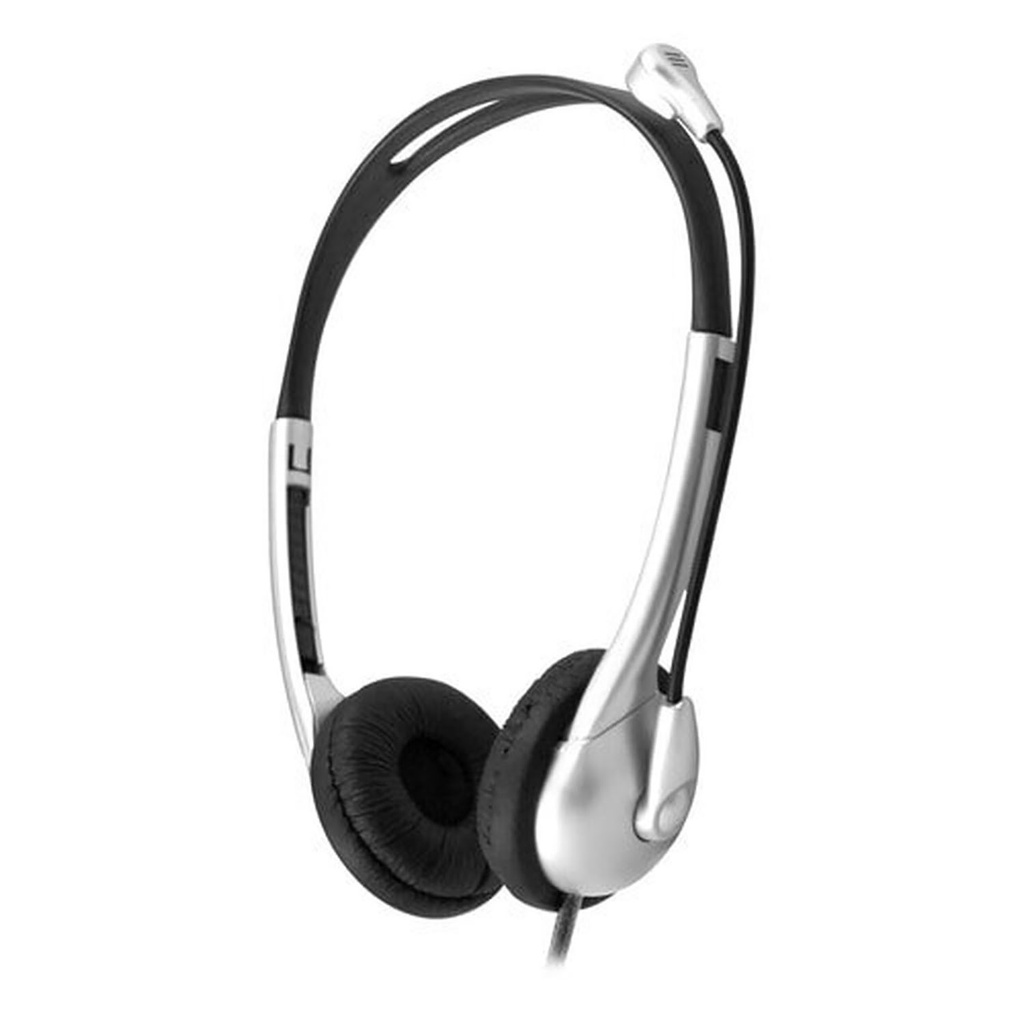 MACH-1 Multimedia USB Headset with Steel Reinforced Gooseneck Mic and In-Line Volume