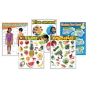 Healthy Living Learning Charts Combo Pack of 5