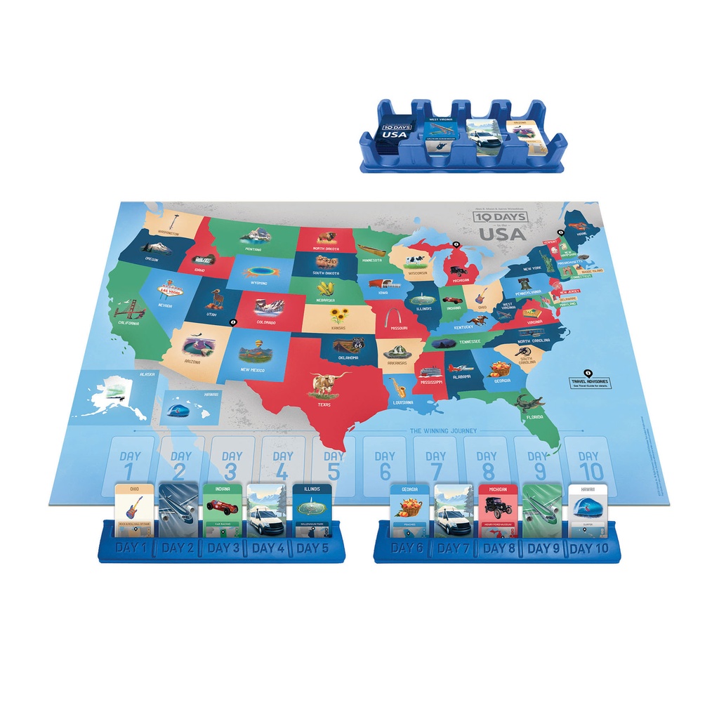 10 Days In The USA® Board Game