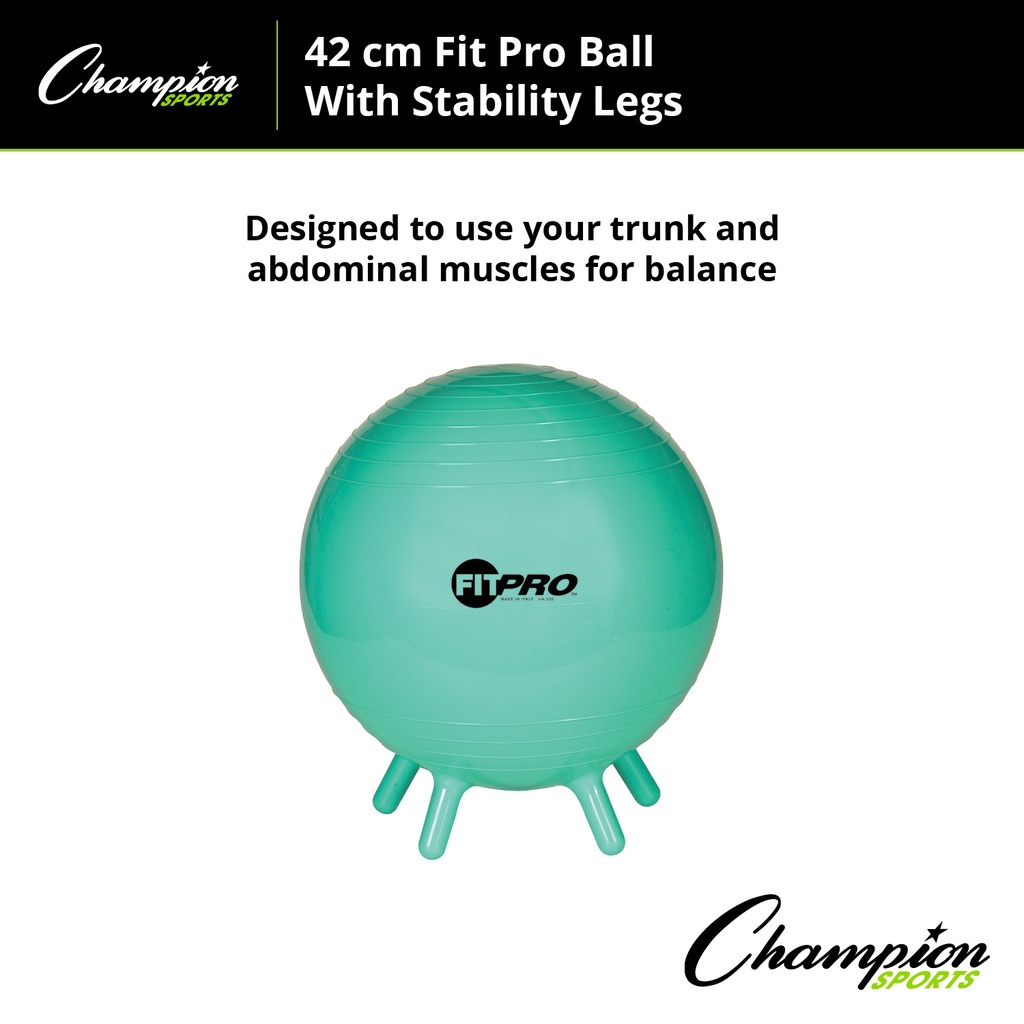 42cm FitPro Ball with Stability Legs