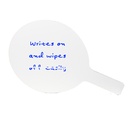 7" x 12" Oval Dry Erase Answer Paddles Pack of 6