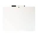 9" x 12" Primary Ruled/Blank Two-Sided  Dry Erase Board with Attached Marker