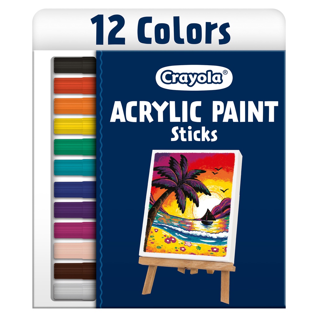 Acrylic Paint Doodle Sticks Pack of 12