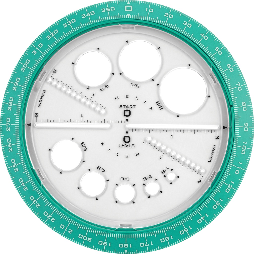 Angle & Circle Maker with Integrated Circle Templates