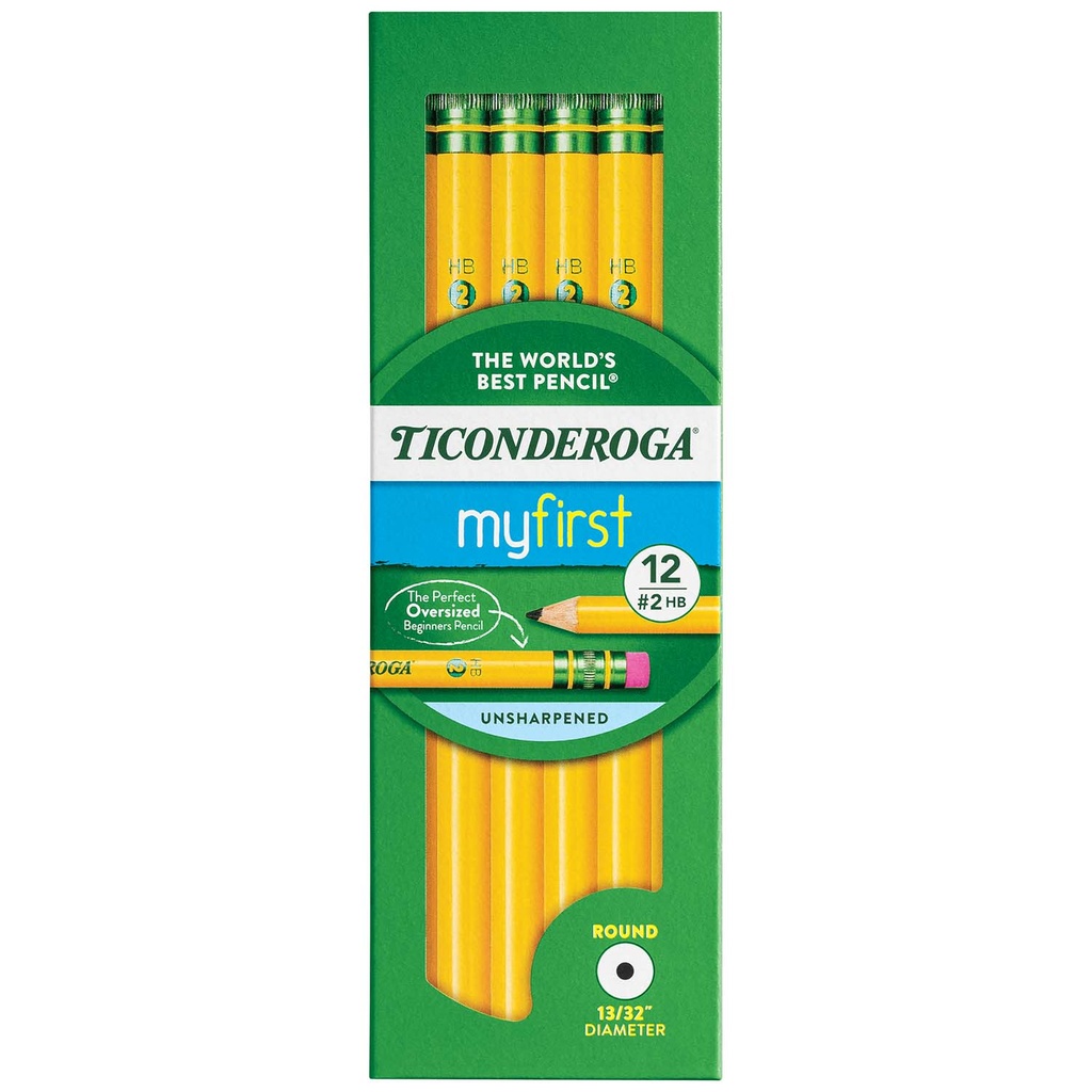 Beginners® Pencils with Eraser 24ct