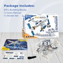 BK07 Aerospace Series Space Station Building Block Set 573 Pieces