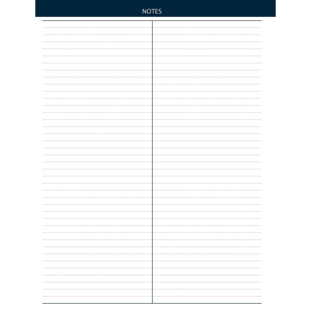 Blue 8 1/2" x 11" 45 Week Teacher's Planner