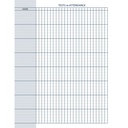 Blue 8 1/2" x 11" 45 Week Teacher's Planner