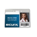 Clear Horizontal Proximity Badge Holders Pack of 50