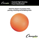 Coated High Density Foam Size 3 Basketballs Pack of 2