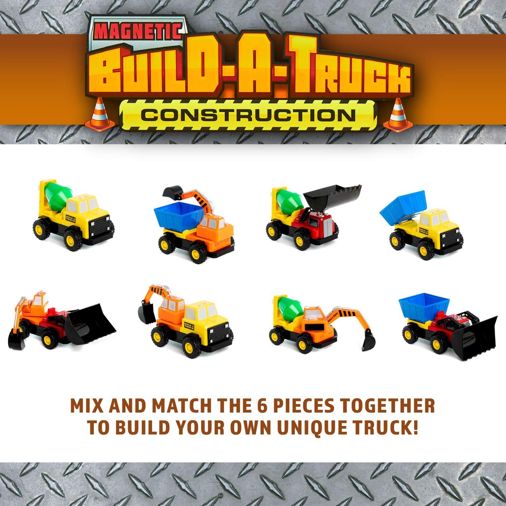 Construction Magnetic Build-a-Truck™ 