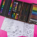 Deluxe Art & Doodle Wood 168-Piece Art Set