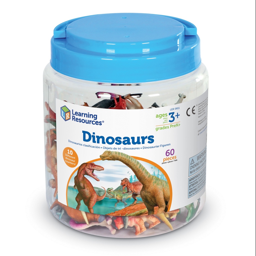 Dinosaur Counter Set of 60