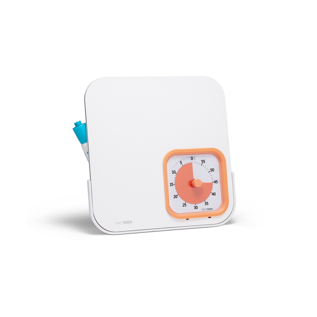 Dreamsicle Orange MOD® Timer + Magnetic Dry Erase Board