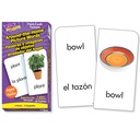 English/Spanish Around-the-Home/Palabras Skill Drill Flash Cards