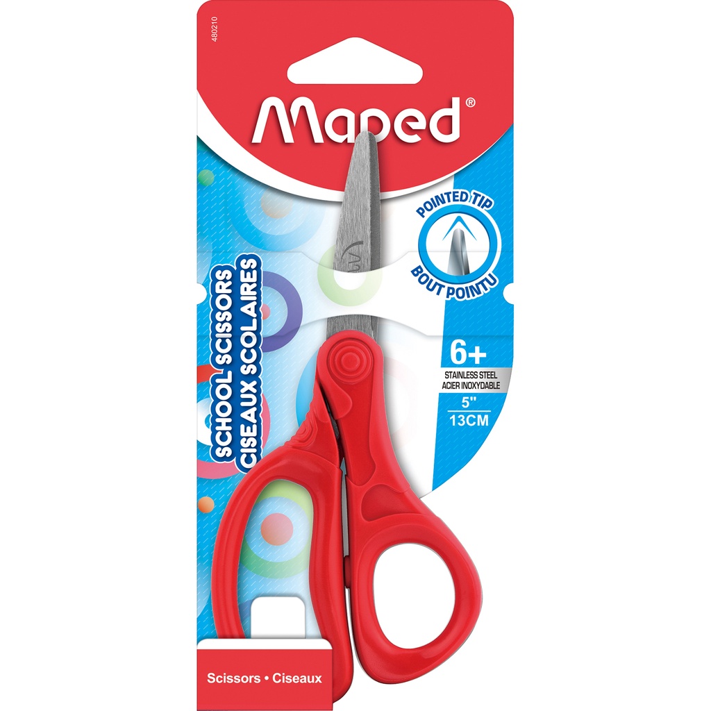 Essential 5" Pointed Kid Scissors Pack of 12