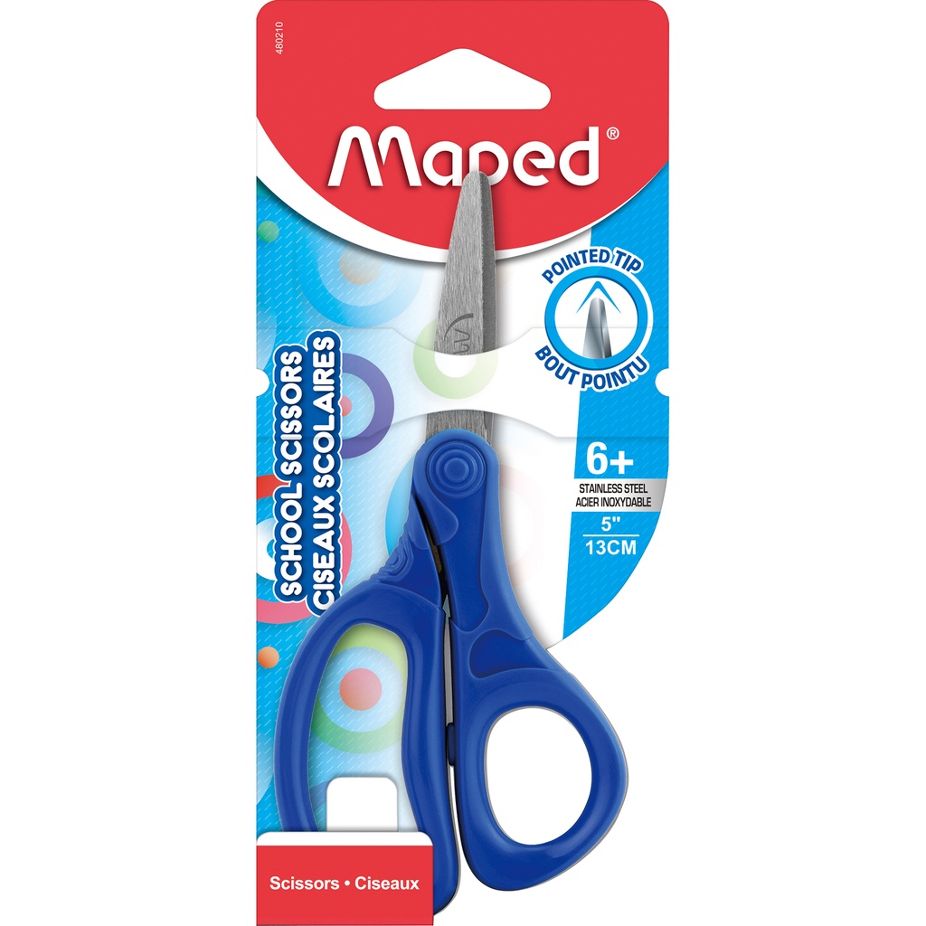 Essential 5" Pointed Kid Scissors Pack of 12