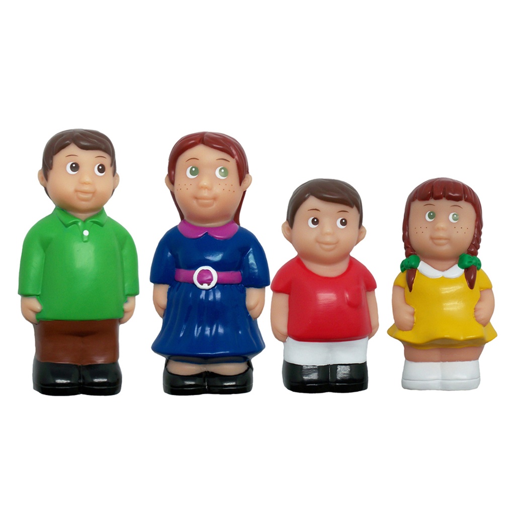 Ethnic Family Figures Set of 16