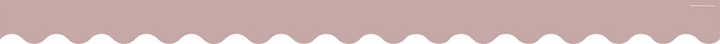 Light Mauve Scalloped Border Trim