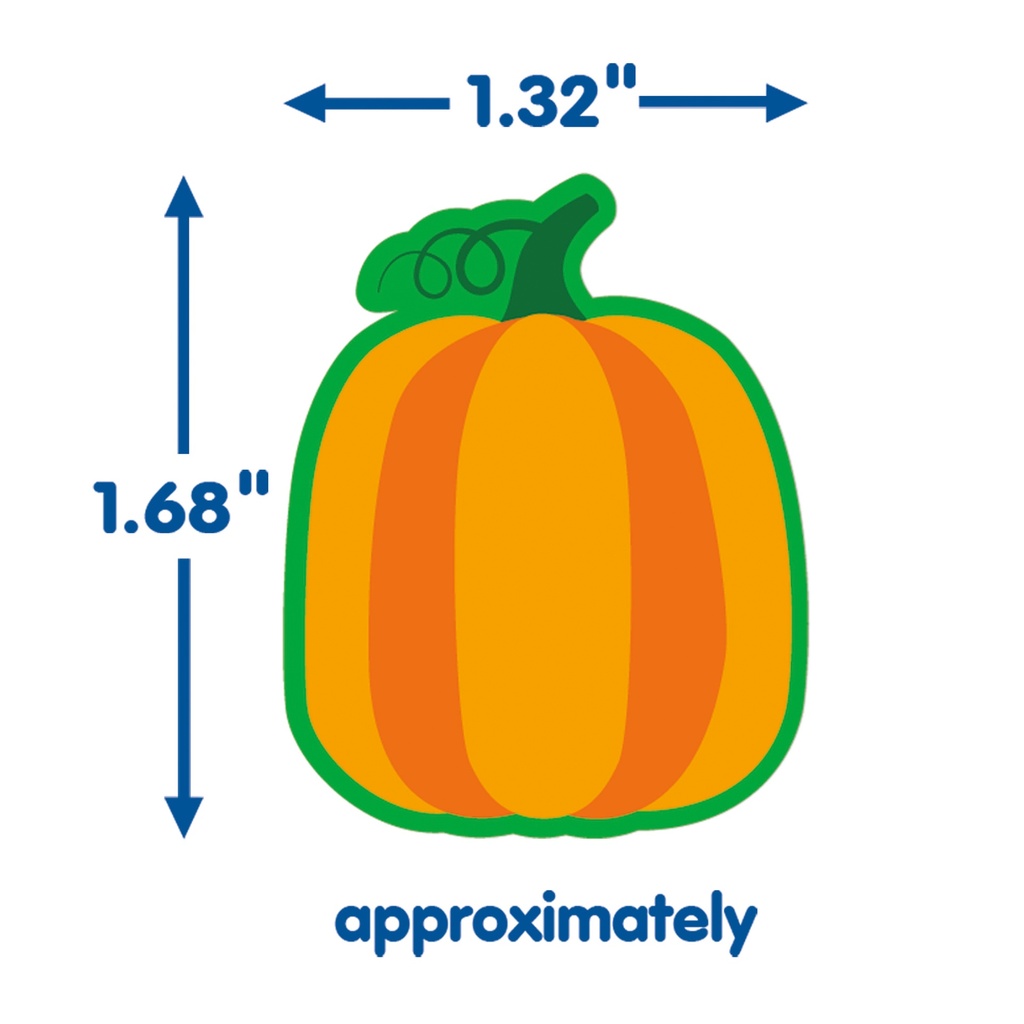 Fall Pumpkin Giant Stickers