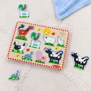 Farm Animals Sound Puzzle