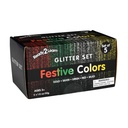 Festive Glitter Set of 5