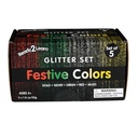 Festive Glitter Set of 5