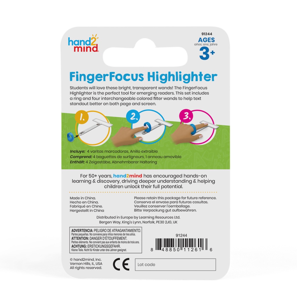 FingerFocus® Highlighter Set of 3