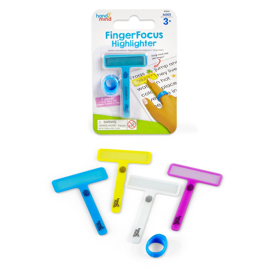 FingerFocus® Highlighter Set of 3