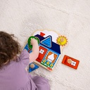 First Shapes Jumbo Knob Wooden Puzzle 5 Pieces