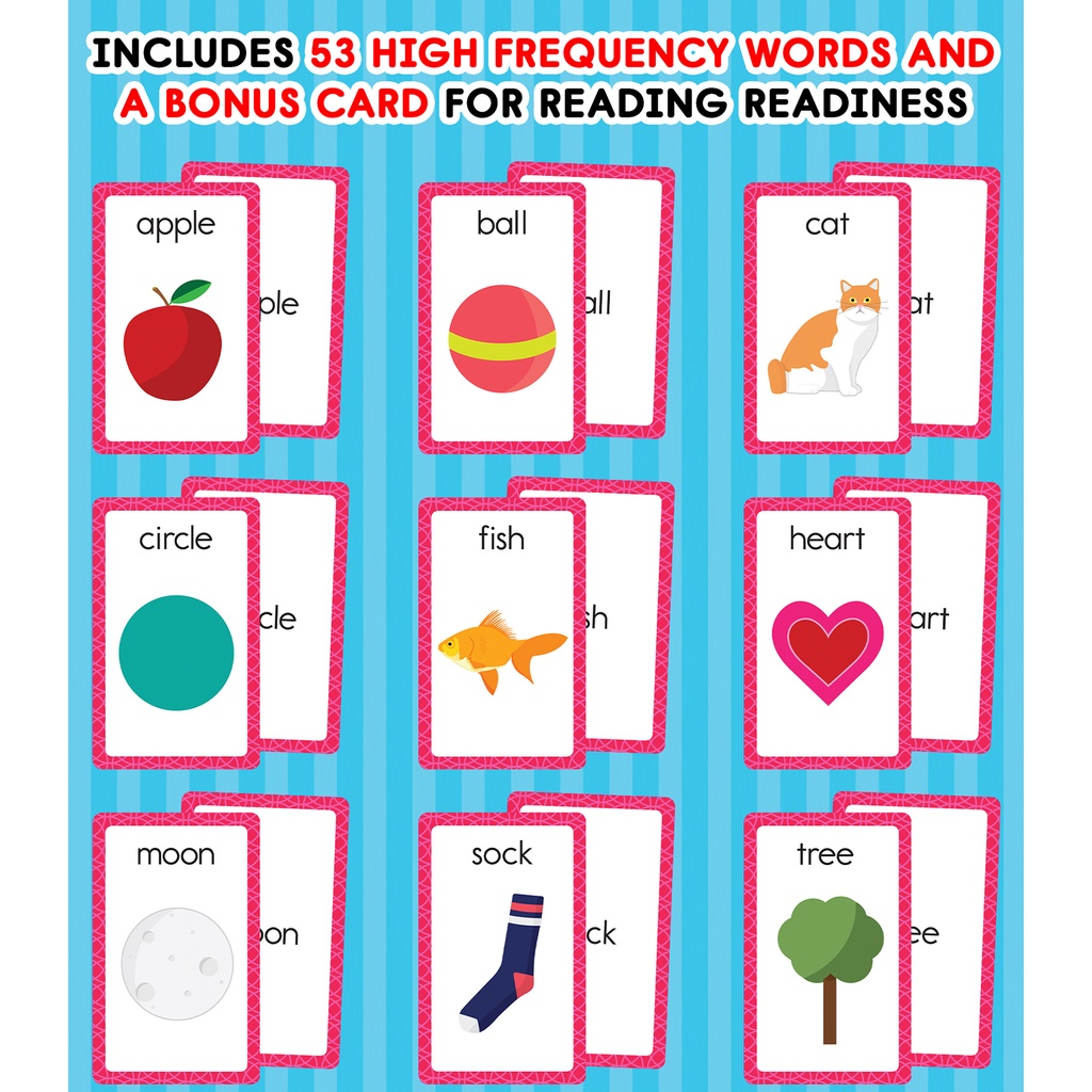 First Words Flash Cards 54 Cards