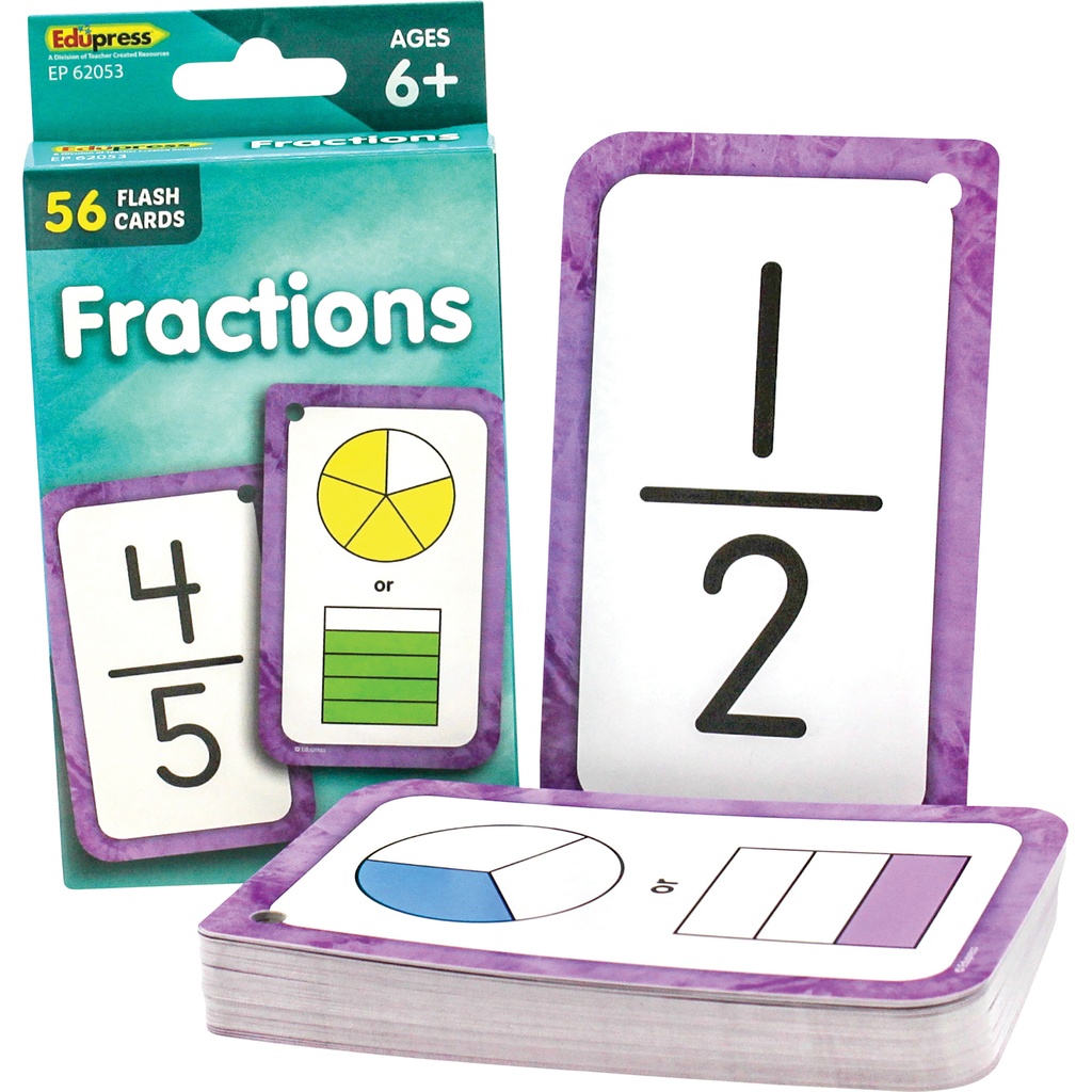 Fractions Flash Cards