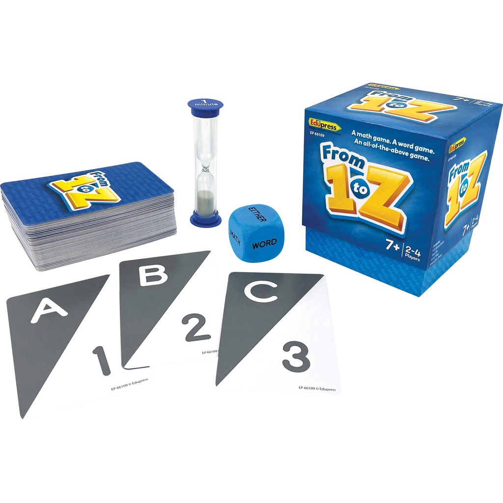 From 1 to Z Card Game