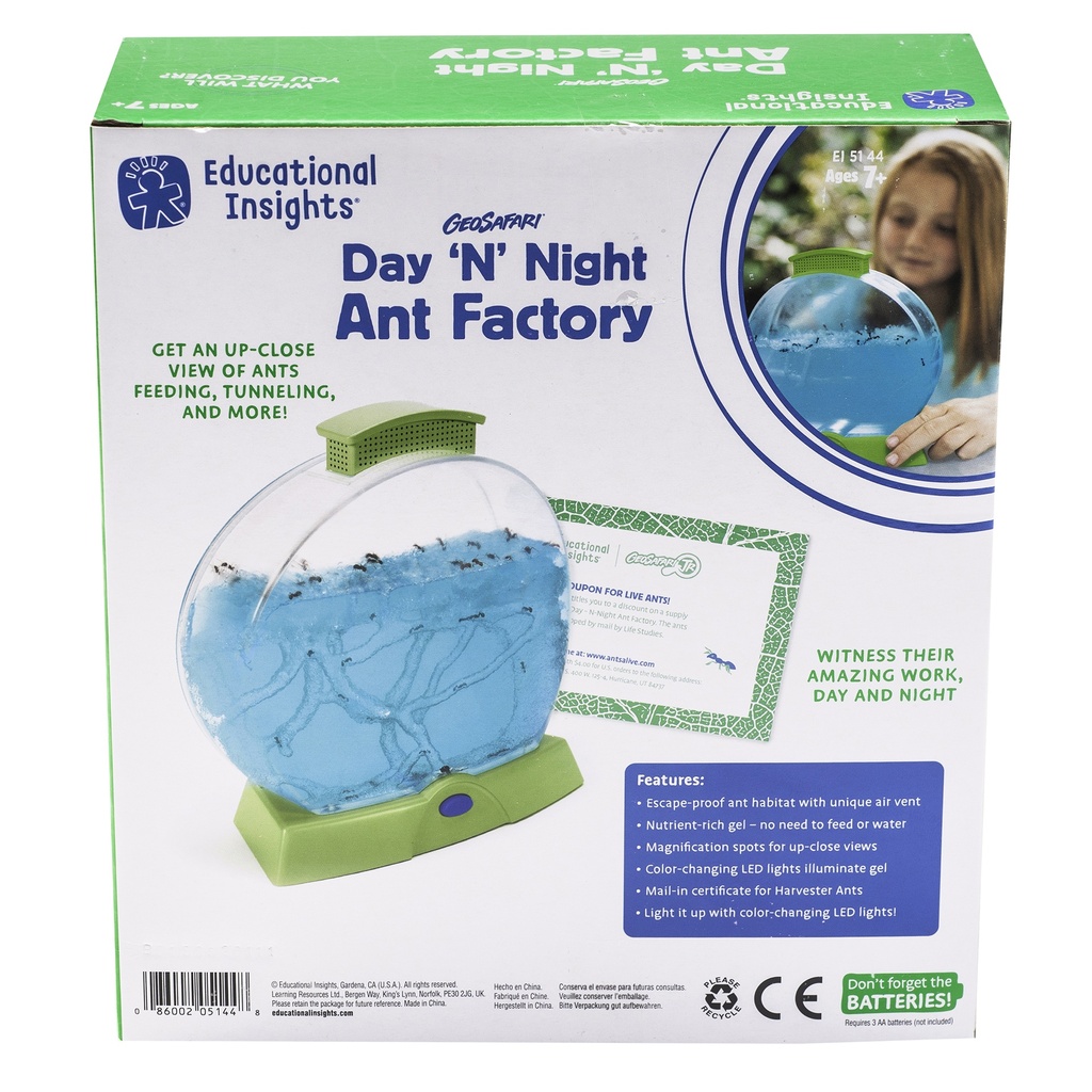 Geosafari® Day 'N' Night Ant Farm