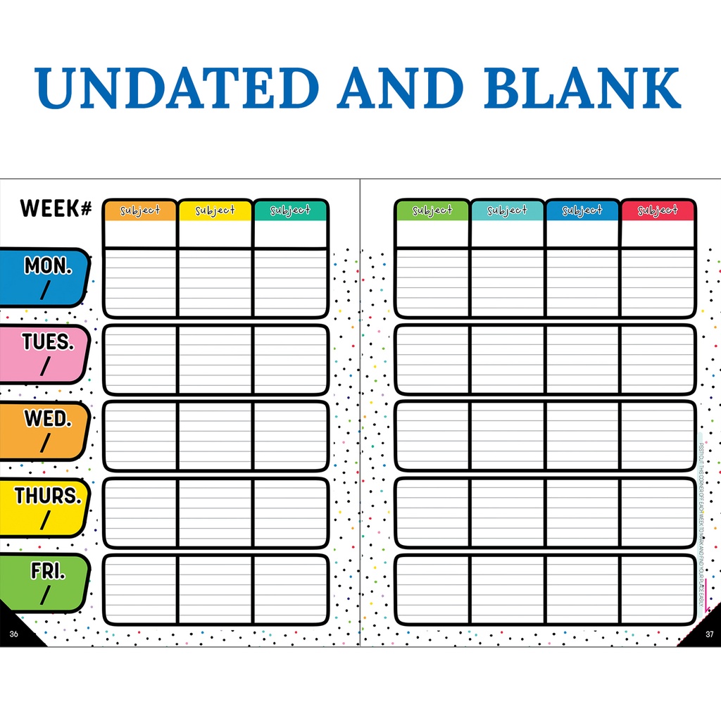 Happy Place Teacher Planner