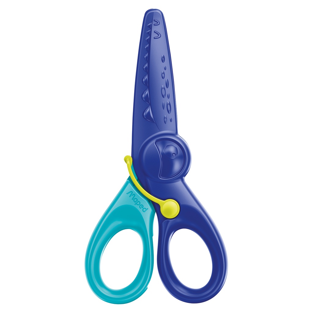 KidiCut 4.75" Spring-Assisted Plastic Safety Scissors